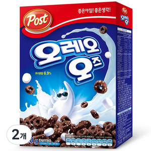 오레오 오즈 시리얼, 250g, 2개