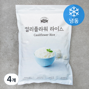 베리필드 컬리플라워 라이스 (냉동), 1kg, 4개