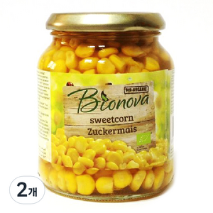 바이오노바 유기농 스위트 콘, 340g, 2개