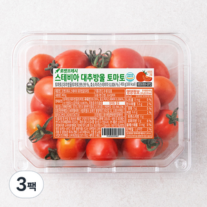 스테비아 대추방울토마토, 450g, 3팩