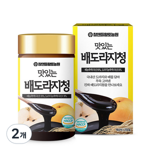 참앤들황토농원 맛있는 배도라지청, 250g, 1개입, 2개