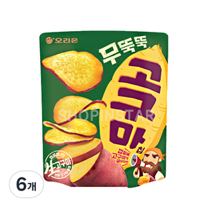 오리온 무뚝뚝 고구마칩, 113g, 6개