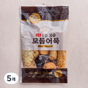 환공어묵 8종 고급모듬어묵, 355g, 5개