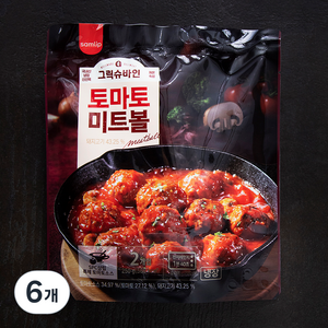 그릭슈바인 토마토 미트볼, 250g, 6개