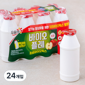 요플레 바이오플레 사과, 130ml, 24개입