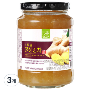 초록원 꿀생강차, 560g, 1개입, 3개