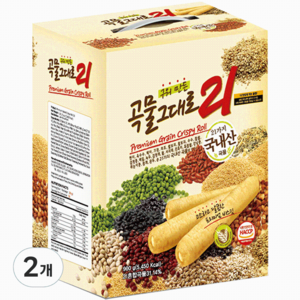 곡물그대로21 크리스피롤 선물세트, 900g, 2개