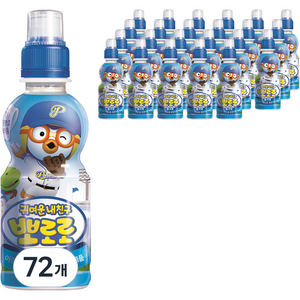 뽀로로 어린이음료 밀크맛 235 ml, 235ml, 72개