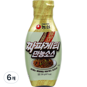 짜파게티 만능소스, 280g, 6개