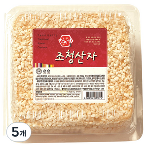 담미정 조청산자, 200g, 5개