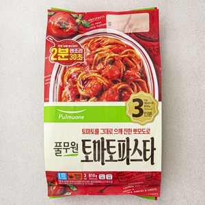 풀무원 뽀모도로 토마토파스타 3인분, 810g, 1개