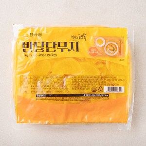 한아름 반달 단무지, 1kg, 1개