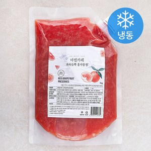 마법카페 과육듬뿍 홍자몽청 (냉동), 1kg, 1개