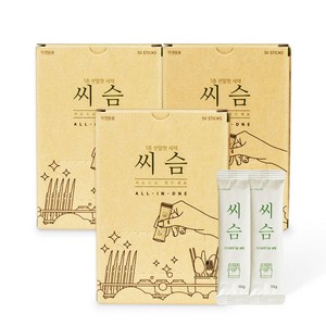 씨슴 식기세척기 세제 스틱형 50p, 500g, 3개