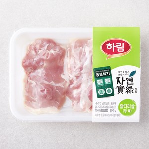 하림 자연실록 동물복지 인증 닭다리살 (냉장), 300g, 1개