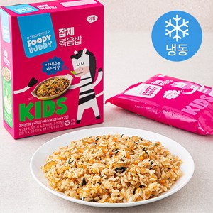 푸디버디 잡채 볶음밥 2입 (냉동), 180g, 1개