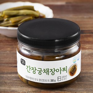 담가 간장궁채 장아찌, 350g, 1개