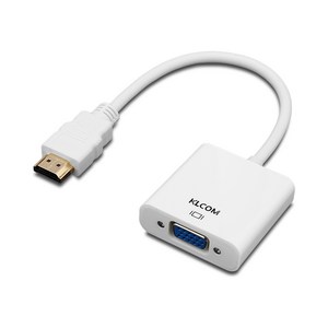 케이엘컴 HDMI to VGA 컨버터, KL127