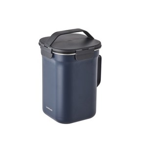 락앤락 스텐 음식물 쓰레기통 2.5L, 네이비(LDB503NVY)