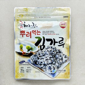 해저식품 광천해저 뿌려먹는 김가루, 1개, 70g