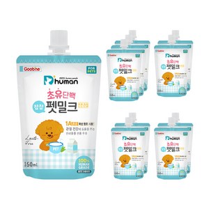 듀먼 반려동물 초유단백 챱챱 펫밀크 튼튼관절, 우유, 150ml, 10개