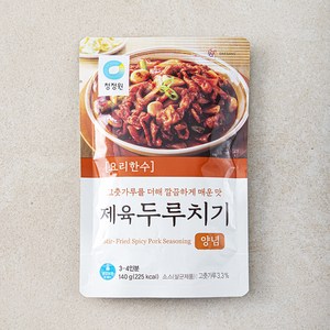 청정원 요리한수 제육 두루치기 양념, 140g, 1개