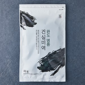 주일 완도 명품 건실미역, 80g, 1개