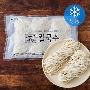 황소식품 우리동네 칼국수 10인분 (냉동), 2kg, 1개