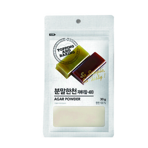 큐원 홈베이킹 분말한천, 1개, 30g