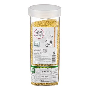 월드그린 싱싱영양통 무농약 기장쌀, 1kg, 1개