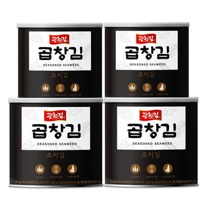 광천김 곱창 캔김, 30g, 4개