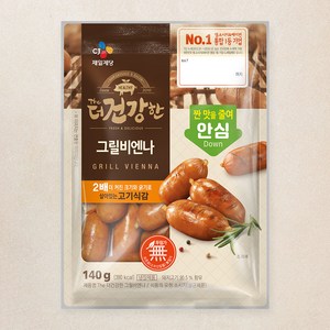 더건강한 그릴 비엔나 소시지, 140g, 1개