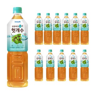 innoN 갈증에 한 수 위 헛개수, 1.5L, 상세페이지 참조, 12개