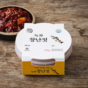 자연다감 녹차 창난젓, 120g, 1개