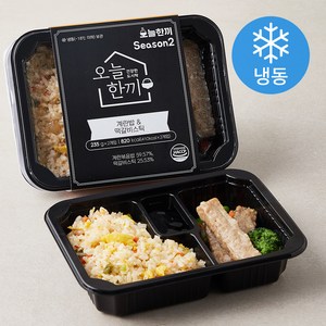 오늘한끼 계란밥 & 떡갈비스틱 (냉동), 235g, 2팩