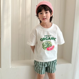 스타빈 아동용 워터멜론 여름커플룩 상하의 세트