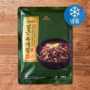 집밥장인 육개장 더블랙 (냉동), 600g, 1개