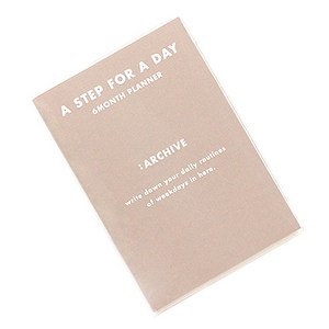 인디고 위클리 만년형 6개월 기본 다이어리 V2, 베이지