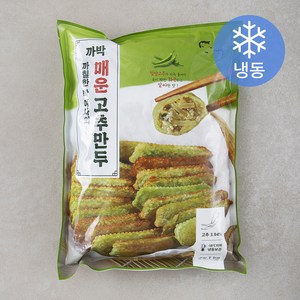 까박 매운 고추만두 (냉동), 1kg, 1개