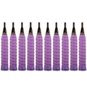 VOLAR 유니크 쿠션 그립 테이프 10p, 퍼플