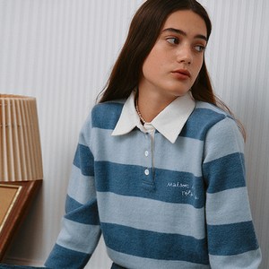 로라로라 여성용 STRIPE PK KNIT