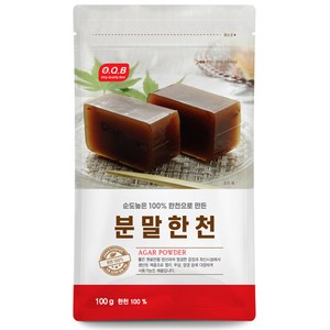 오큐비 분말한천, 100g, 1개