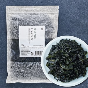 주일 완도명품 숙성미역, 500g, 1개