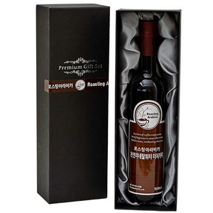 케냐 블랙골드 AA Top 더치커피 500ml 선물세트 + 쇼핑백, 1세트