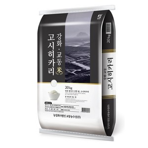 23년햅쌀 강화교동 상등급 고시히카리쌀, 20kg, 1개