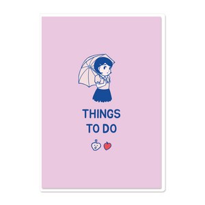 달퐁이네문방구 Things To Do 다이어리, 연보라