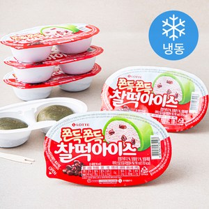쫀득쫀득 찰떡아이스 (냉동), 90ml, 6개