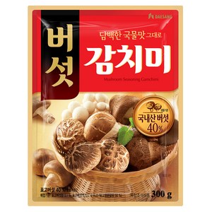 대상 버섯 감치미, 300g, 1개