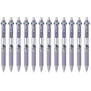 라인플러스 M4 4색볼펜 1.0mm 12p, 다크퍼플, 1개
