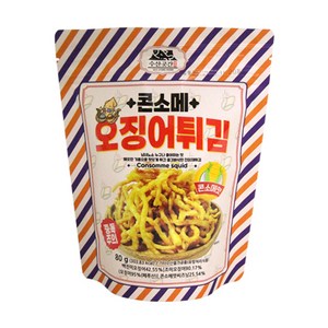 수산곳간 콘소메 오징어튀김, 1개, 80g